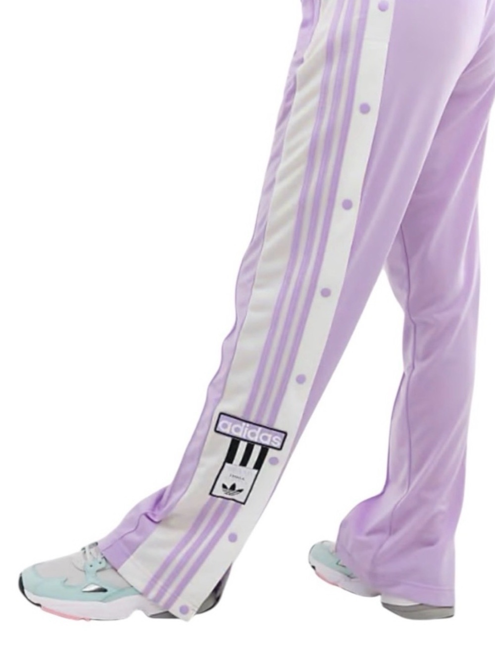 Adidas Y2K Original Adibreak lilac purple orchid track pants small